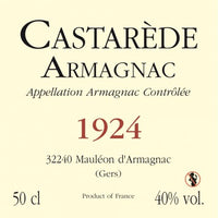 Armagnac Castarède - 1924
