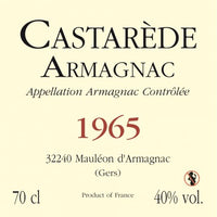 Armagnac Castarède - 1965