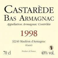 Armagnac Castarède - 1998