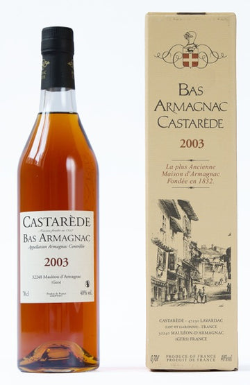 Armagnac Castarède - 2003