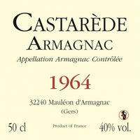 Armagnac Castarède - 1964