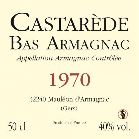 Armagnac Castarède - 1970