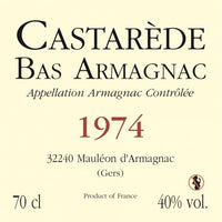 Armagnac Castarède - 1974