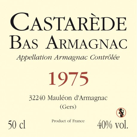 Armagnac Castarède - 1975