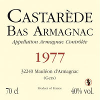 Armagnac Castarède - 1977