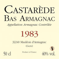 Armagnac Castarède - 1983