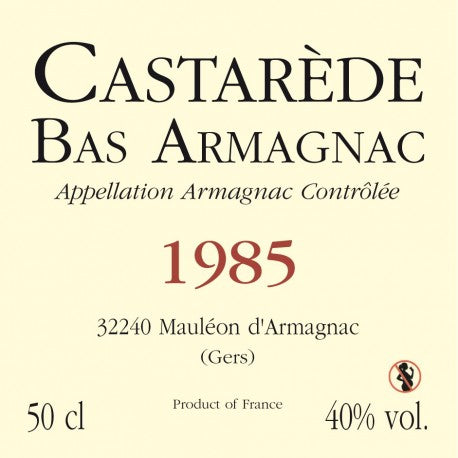 Armagnac Castarède - 1985