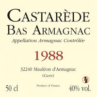 Armagnac Castarède - 1988