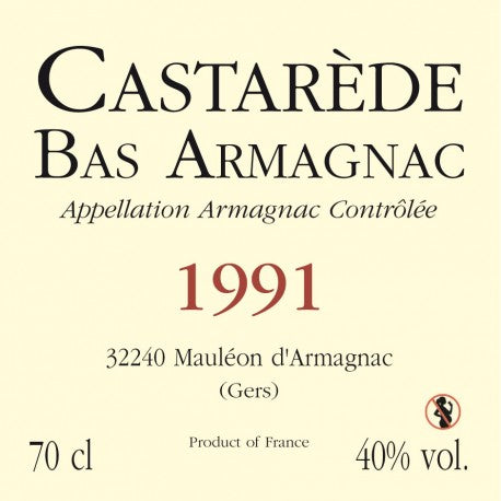 Armagnac Castarède - 1991